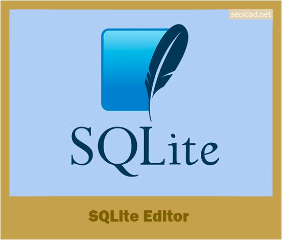 sqlite, editor