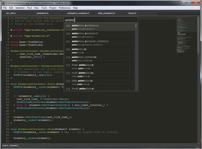 Sublime Text